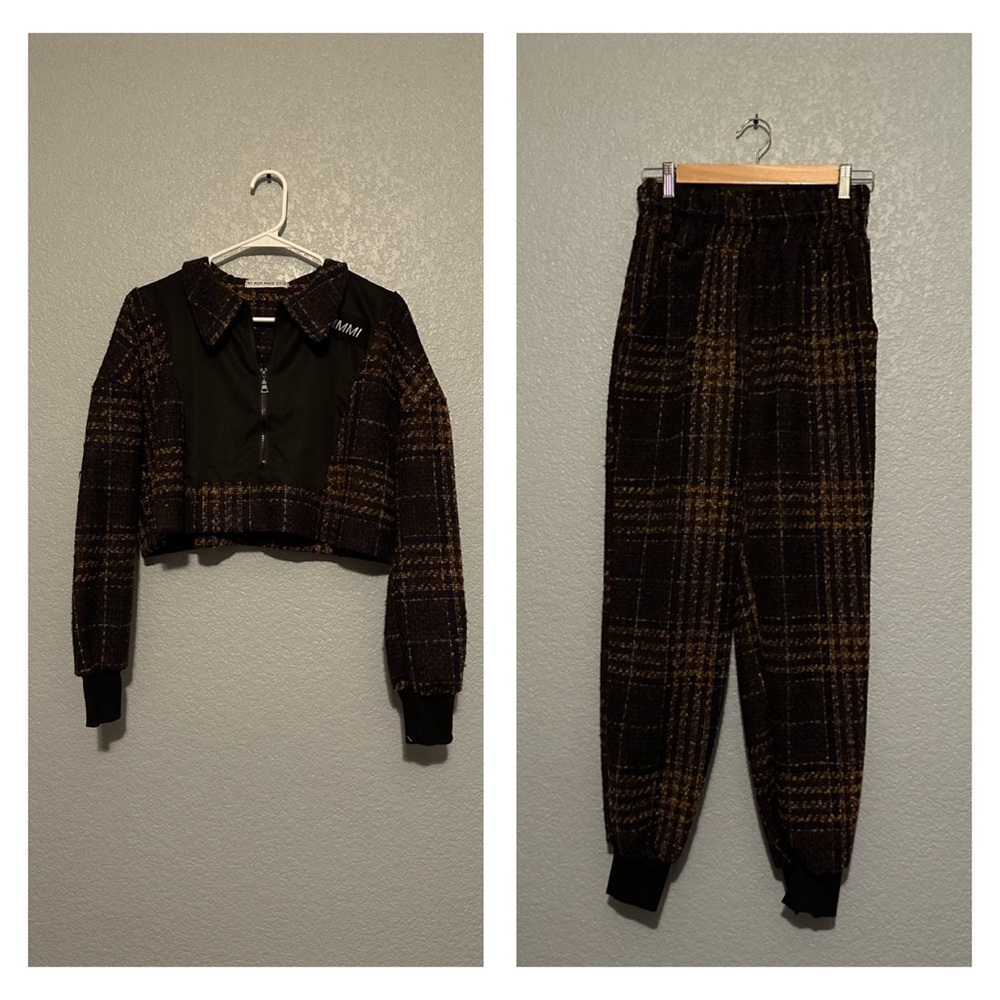 New My Mum Made It Plaid Set